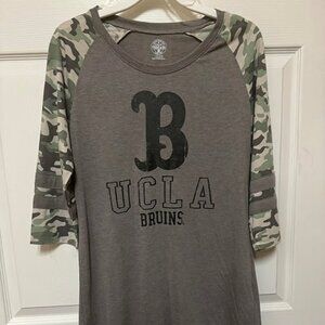 Rivalry Threads Women's UCLA Bruins Shirt, Camouflage, Size Medium (8/10).